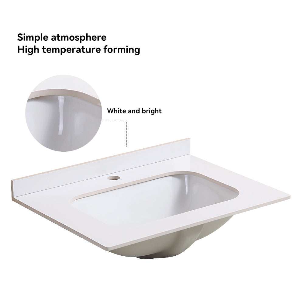 30" Bathroom Vanity Bathroom Vanity Withe White Marble