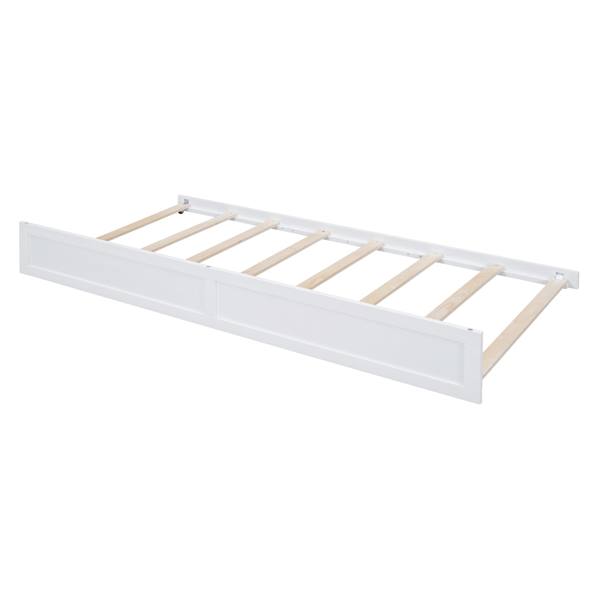 Queen Size Elegant Bed Frame With Rattan Headboard And Sockets ,White White Rattan
