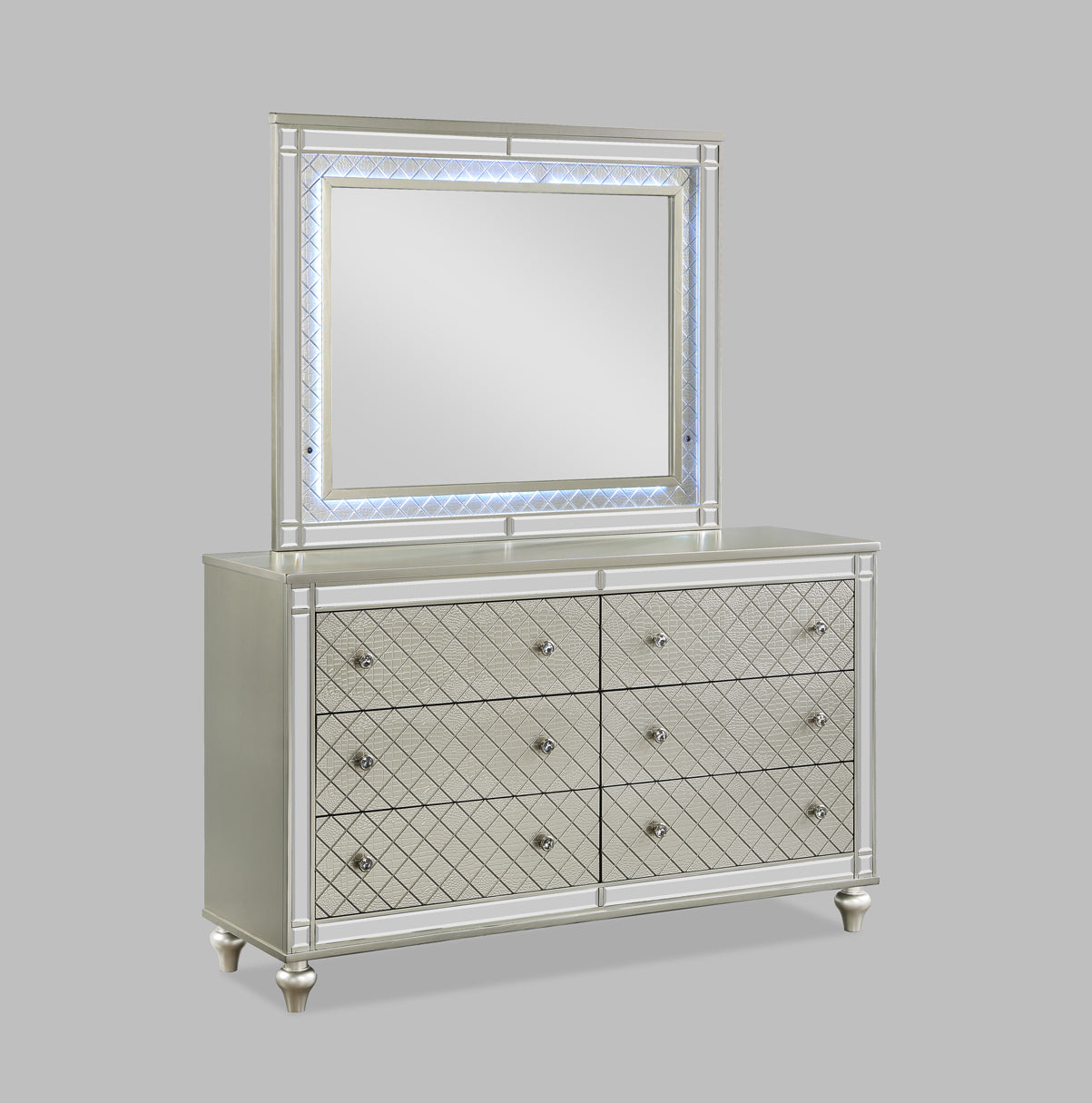 Cristian Dresser Champagne Beige Wood