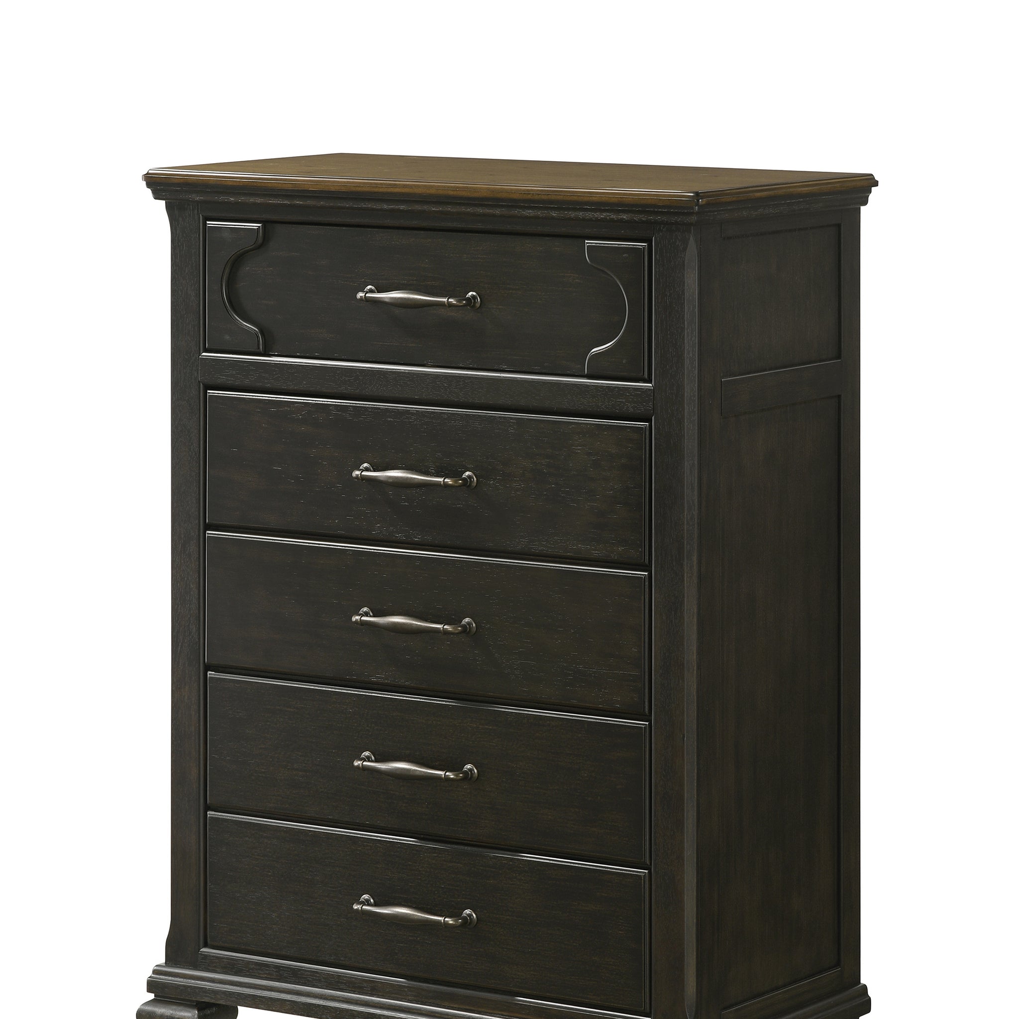 Hamilton Chest Black Black Wood