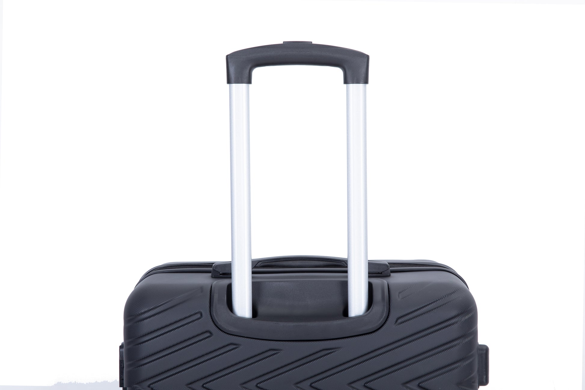 Luggage 4 Piece Abs Lightweight Suitcase With Rotating Wheels, 24 Inch And 28 Inch With Tsa Lock, 16 20 24 28 Black Black Abs