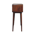 Sonata Chestnut Console Table Chestnut Solid Wood
