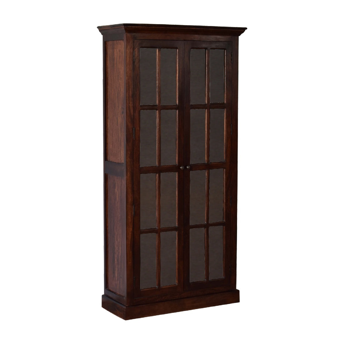 Tall Cherry Glazed Cabinet Cherry Solid Wood