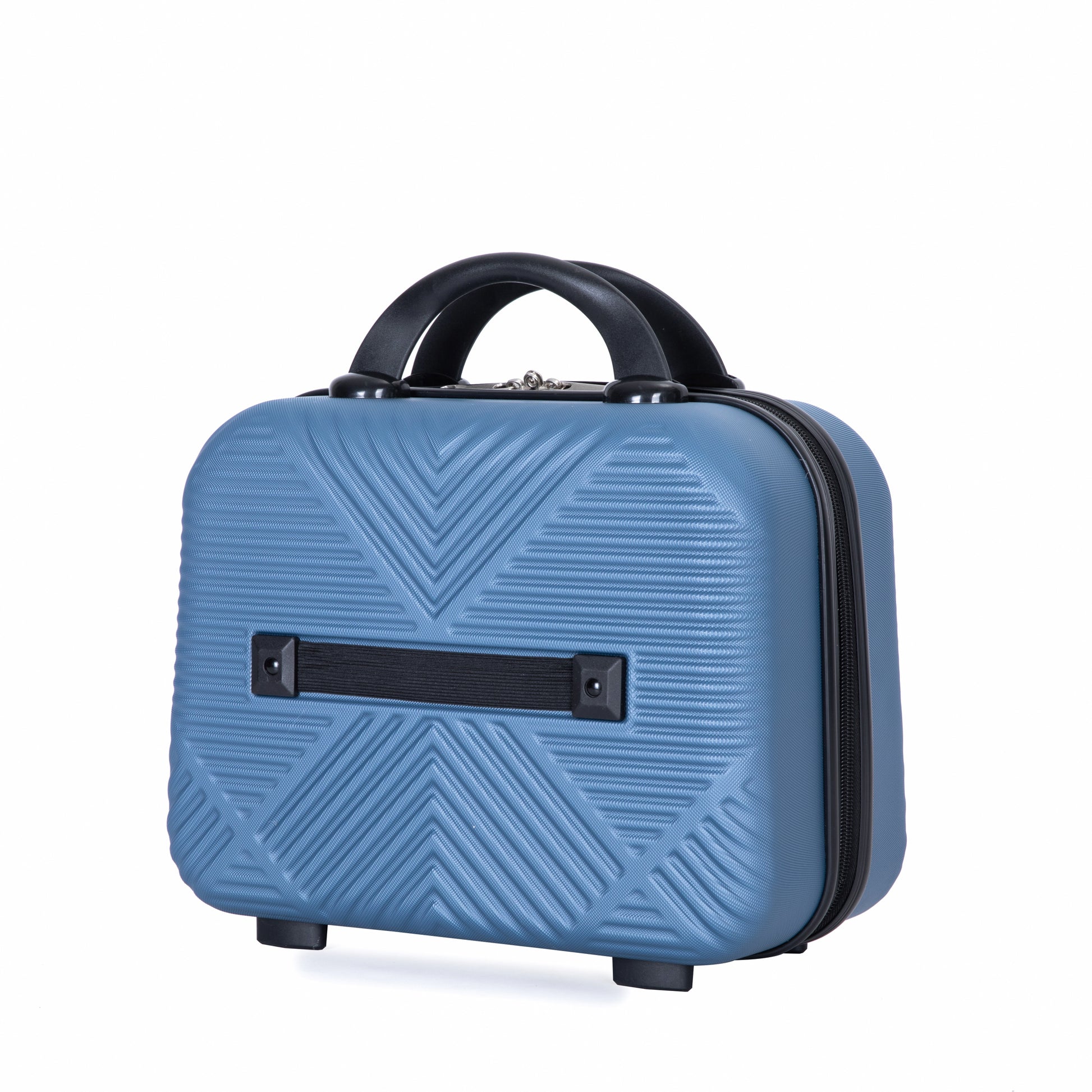 2Piece Luggage Sets Abs Lightweight Suitcasespinner Wheels, 20 14 Blue Blue Abs