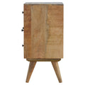Solid Wood Nordic Style 4 Drawer Multi Bedside Light Oak Light Brown 4 Drawers Bedroom With Legs Contemporary,French Country,Traditional Mango Oak Wood Solid Wood