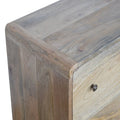 Curved Oak Ish Chest Oak Solid Wood