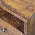 Mini Classic Chestnut Bedside Chestnut Solid Wood
