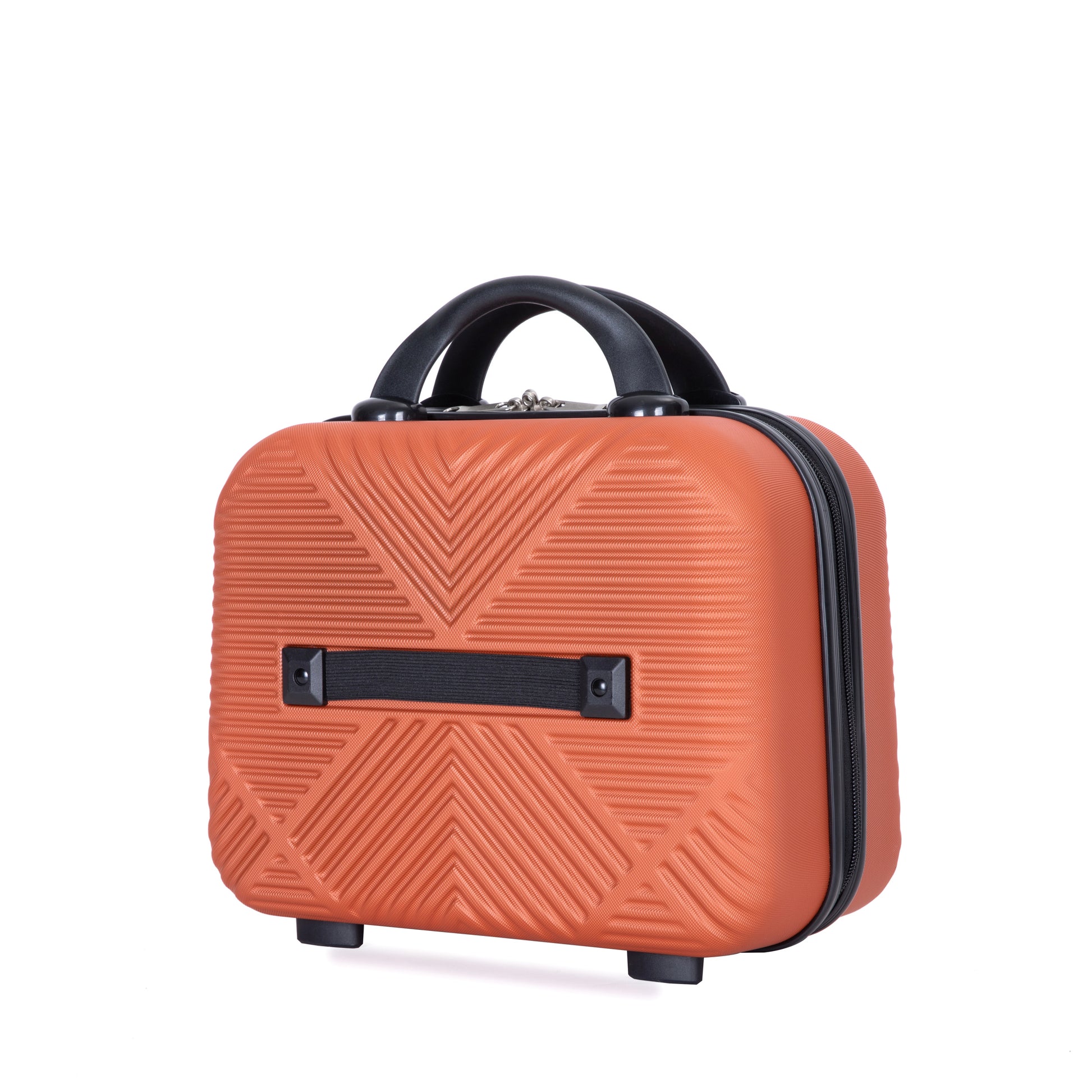 2Piece Luggage Sets Abs Lightweight Suitcasespinner Wheels, 20 14 Dark Orange Orange Dark Orange Abs