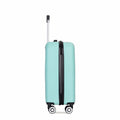 2Piece Luggage Sets Abs Lightweight Suitcasespinner Wheels, 20 14 Light Blue Light Blue Abs