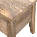 Solid Wood Lid Up Storage Bench Oak Solid Wood