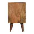 Mini Oak Ish Classic Open Bedside Oak Solid Wood