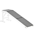 Pawhut Dog Ramp For Bed, Pet Ramp For Dogs With Non Slip Carpet And Top Platform, 60