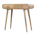 London Console Table Oak Solid Wood
