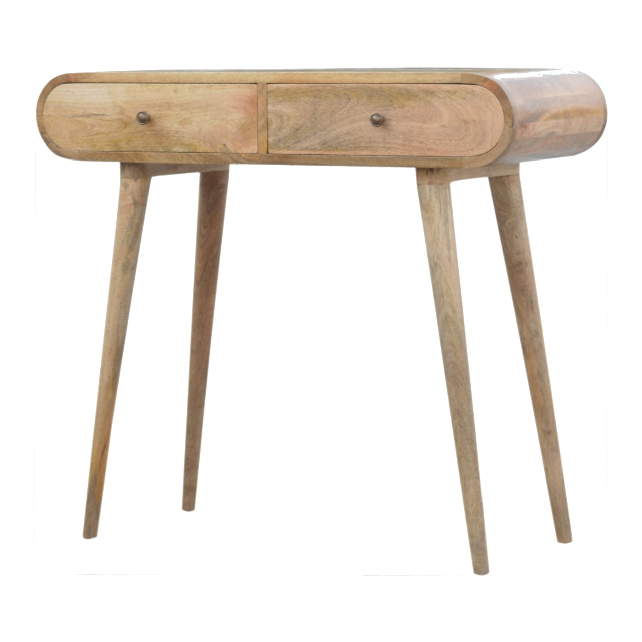 London Console Table Oak Solid Wood