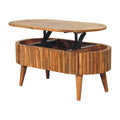 Mokka Coffee Table Oak Solid Wood