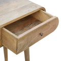 London Console Table Oak Solid Wood