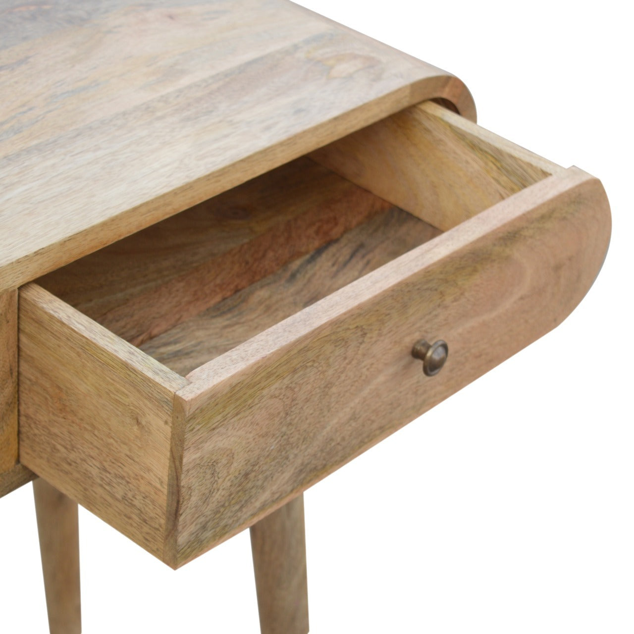 London Console Table Oak Solid Wood
