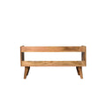 Oak Ish Nordic Storage Bench Oak Solid Wood