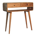 Sonata Console Table Oak Solid Wood