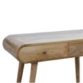 London Console Table Oak Solid Wood