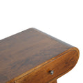 Chestnut London Console Table Chestnut Solid Wood