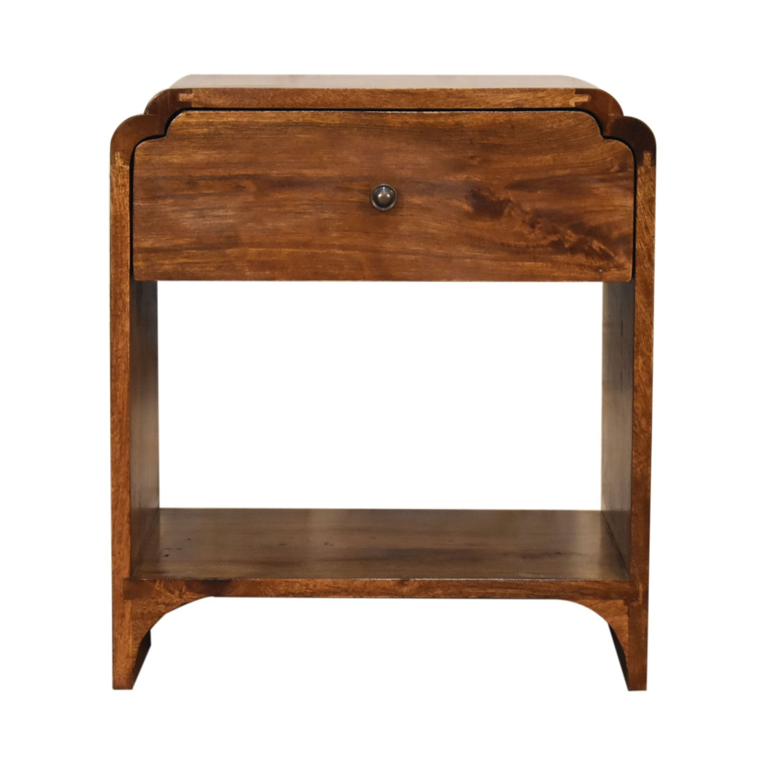 Newton Bedside Chestnut Solid Wood