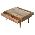 Sonata Coffee Table Oak Solid Wood