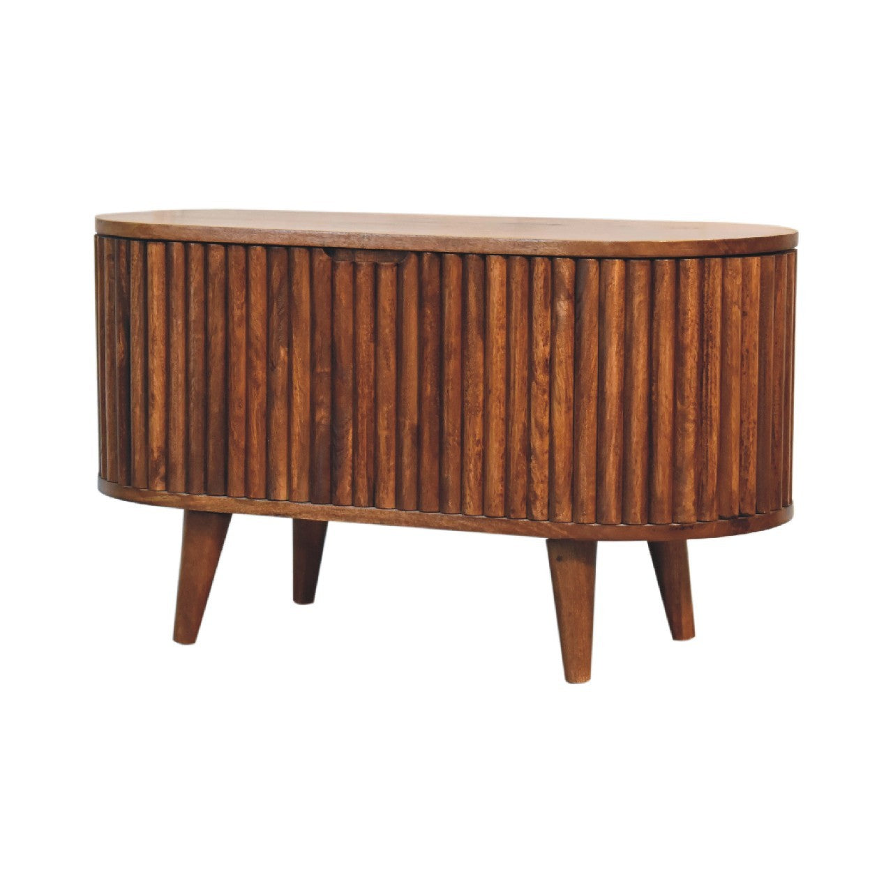 Reeve Blanket Box Chestnut Solid Wood