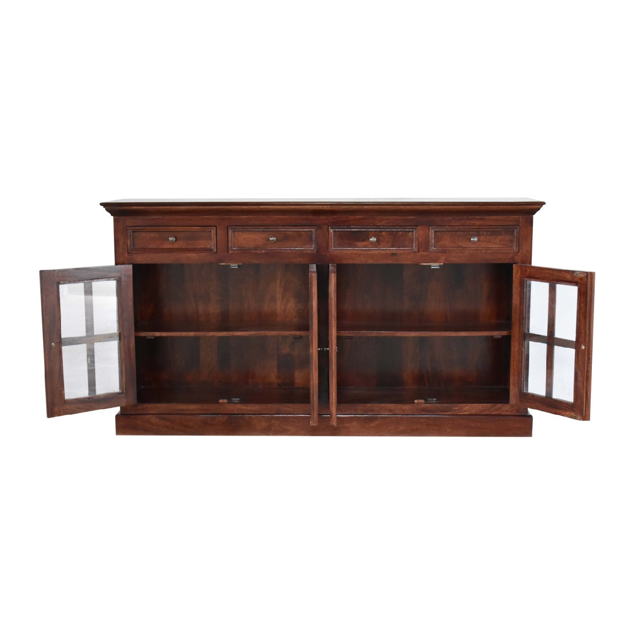 Large Cherry Glazed Sideboard Cherry Solid Wood