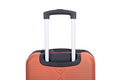 2Piece Luggage Sets Abs Lightweight Suitcasespinner Wheels, 20 14 Dark Orange Orange Dark Orange Abs