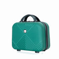 2Piece Luggage Sets Abs Lightweight Suitcasespinner Wheels, 20 14 Dark Green Dark Green Abs