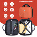 2Piece Luggage Sets Abs Lightweight Suitcasespinner Wheels, 20 14 Dark Orange Orange Dark Orange Abs