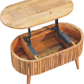 Mokka Coffee Table Oak Solid Wood