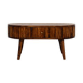 Stripe Chestnut Coffee Table Chestnut Solid Wood