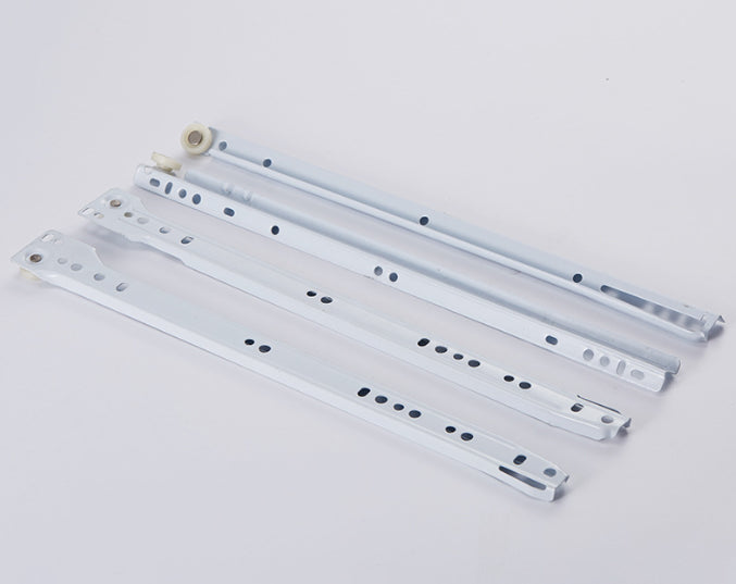 350Mm Length Slide White Color Antique White Metal