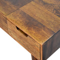 Chestnut Foldable Mirror Table Chestnut Solid Wood