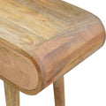 London Console Table Oak Solid Wood