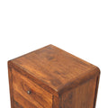 Naya Bedside Chestnut Solid Wood