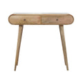 London Console Table Oak Solid Wood