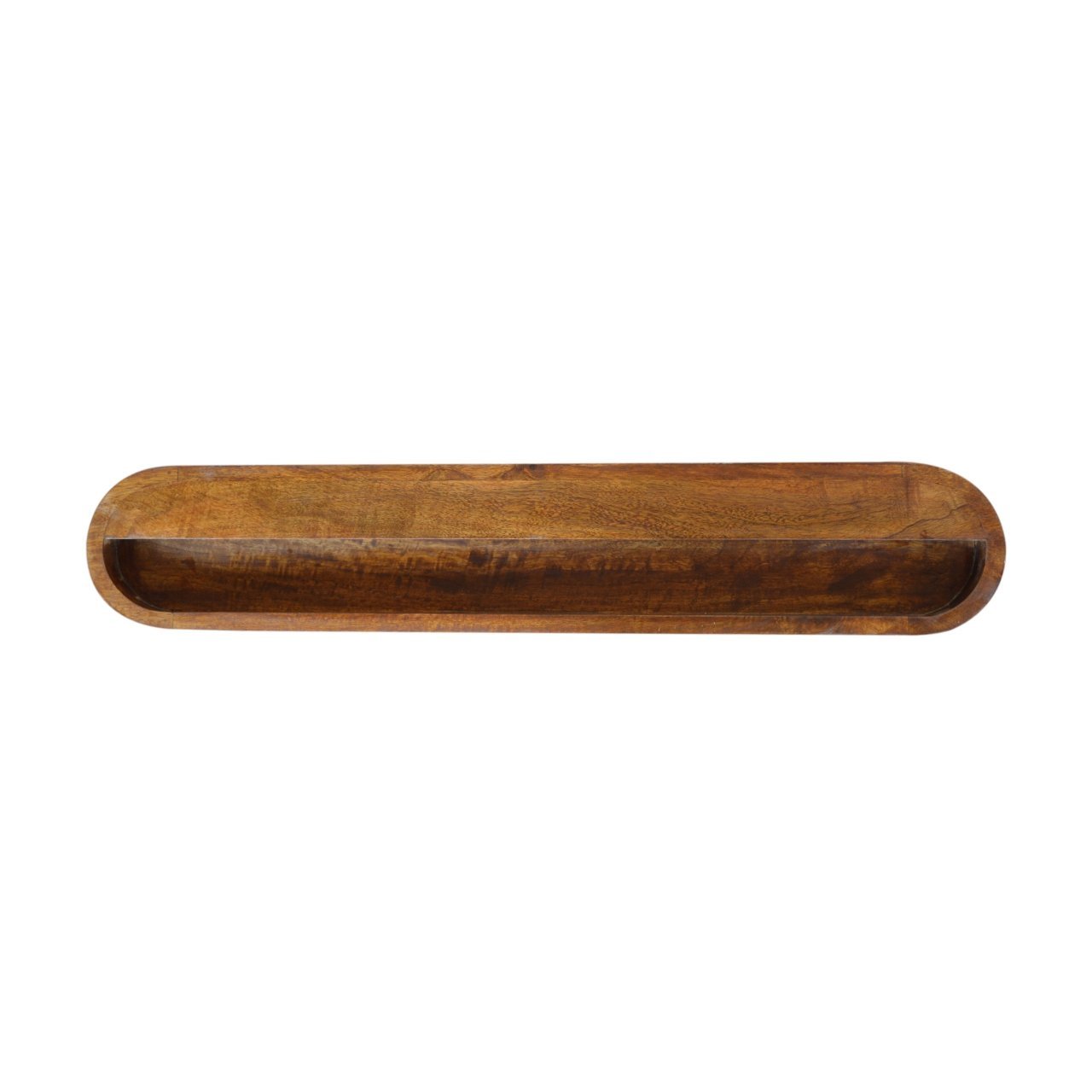 Floating Chestnut London Console Chestnut Solid Wood