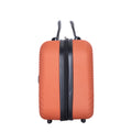 2Piece Luggage Sets Abs Lightweight Suitcasespinner Wheels, 20 14 Dark Orange Orange Dark Orange Abs