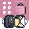 2Piece Luggage Sets Abs Lightweight Suitcasespinner Wheels, 20 14 Pink Pink Abs