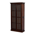 Tall Cherry Glazed Cabinet Cherry Solid Wood