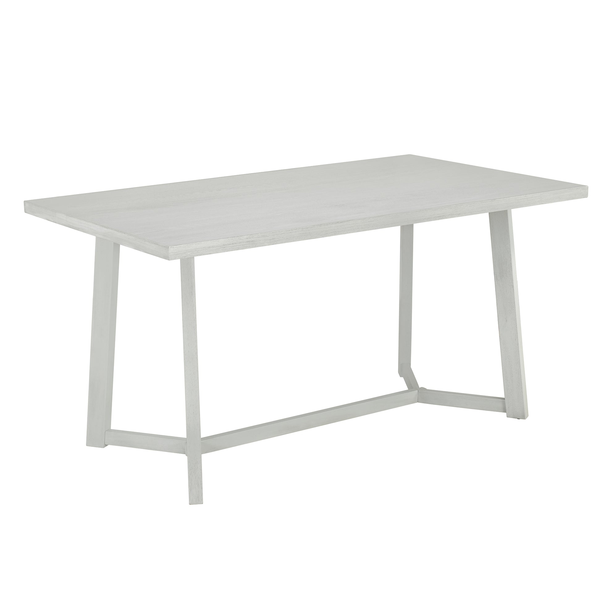 Farmhouse 6 Piece Wood Dining Table Set With 4 Upholstered Chairs And Bench, Gray Gray Wood Dining Room Bench Seating Rubberwood Rectangular Dining Table With Chair And Bench Upholstered Chair Wood Gray Solid Back Seats 6 Farmhouse Trestle Foam Solid
