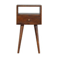 Mini Chestnut Bedside Chestnut Solid Wood