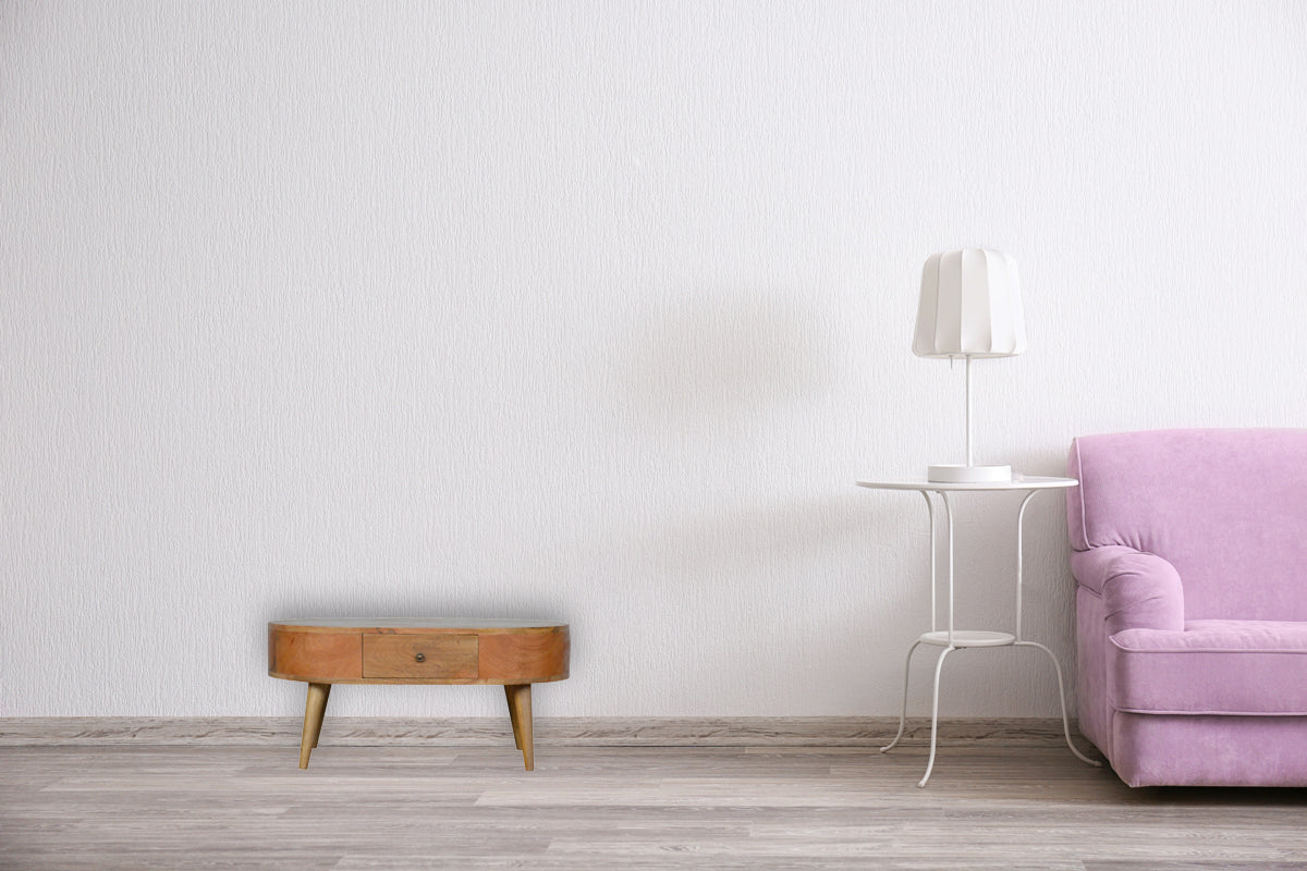 London Coffee Table Oak Solid Wood