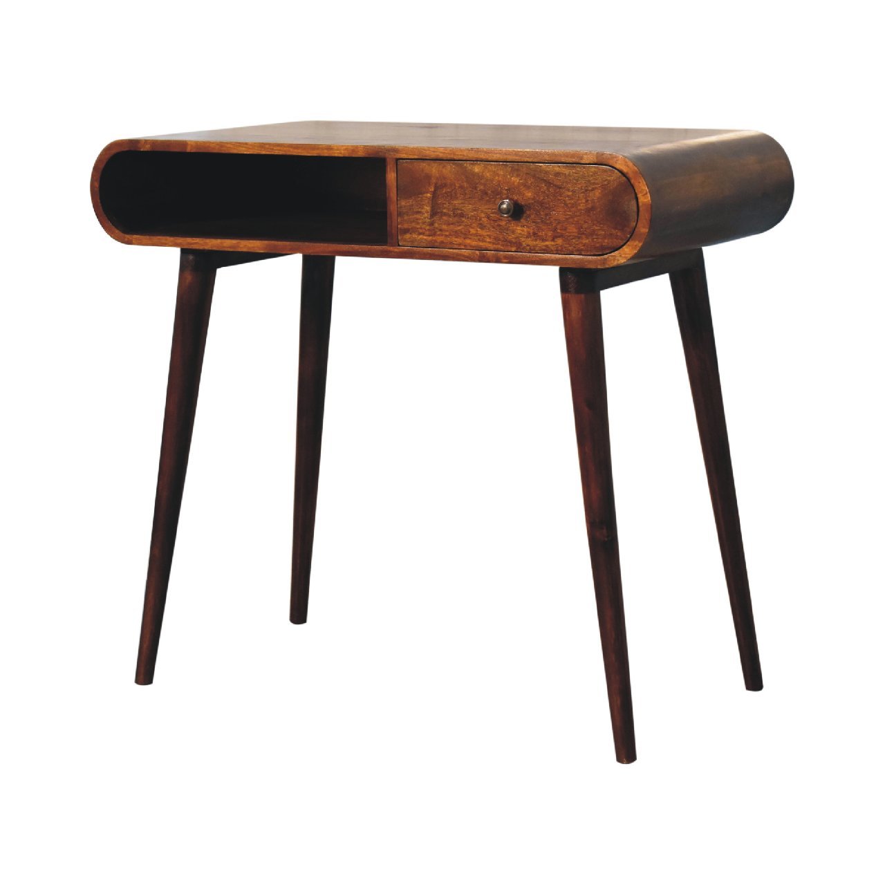 Chestnut London Open Console Chestnut Solid Wood