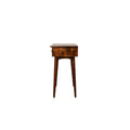 Chestnut Hallway 2 Drawer Console Table Chestnut Solid Wood