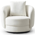 Dylan Boucle Lounge Chair Beige Boucle