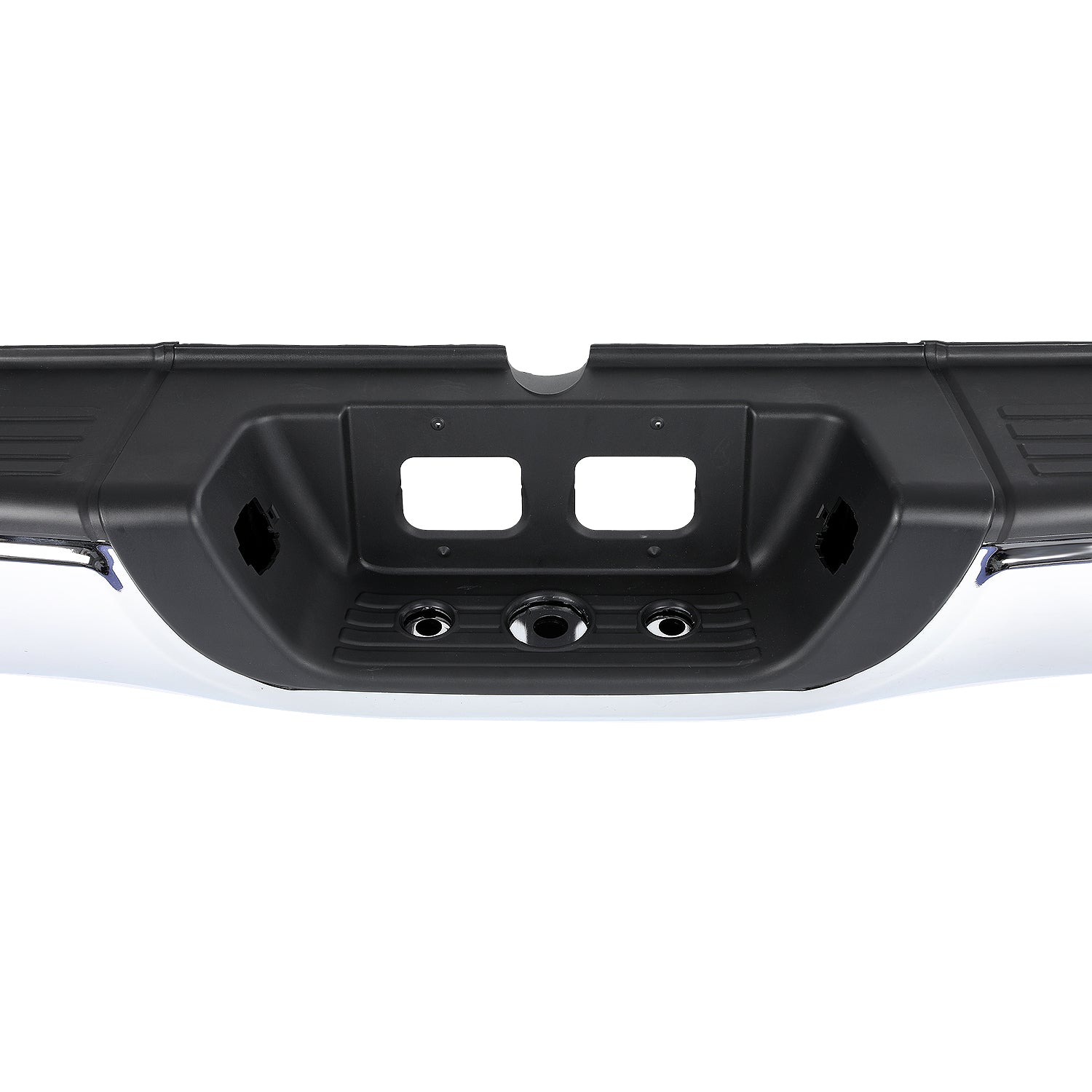 For 2000 2006 Toyota Tundra Rear Bumper Plating To1102229 To1103107 Black And Silver Metal Plastic